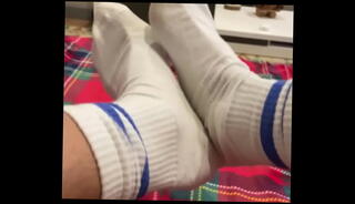 Video 1318943995: gay foot feet, socks foot, pie