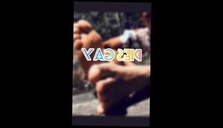Video 1573042103: feet solo, gay solo handjob, gay male feet, gay joi, pie