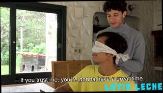 Video 1583819044: pov blowjob sex, gay blowjob pov, amateur pov sex, blindfolded boy, stud boy, blindfolded cock, latin pov blowjob, blindfolded cute, three studs, stud hole