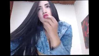 Video 517597104: sexy striptease, long haired colombian striptease, latin striptease