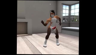 Video 1163320585: furry dick, big dick furry, gay furry, dick dance