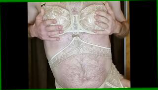 Video 1658648335: crossdresser lingerie, crossdresser wears