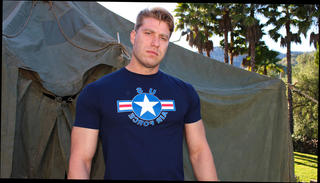 Video 1120444804: gay solo male masturbation, solo hunk masturbating, muscle hunk solo, solo military, naked hard cock, stroking cock playing, naked sitting, bed naked