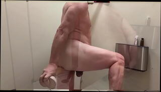 Video 1650315675: exhibitionist dildo, toilet dildo, public dildo