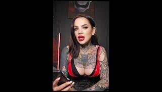 Video 1626379503: fetish mistress, mistress solo, amateur solo big tits, big boobs mistress, dick mistress, big tits brunette solo, amateur solo female, corset fetish, tattooed mistress, small dick