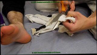 Video 1664359533: amateur feet, socks barefeet, ripped amateur