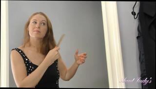 Video 1656933464: milf solo masturbation, milf solo female, mature milf solo, red head milf, high heels masturbate, sexy black panties, touching sexy