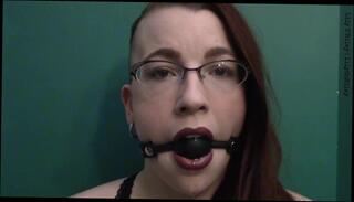 Video 1622868953: bondage ball gag, model gagging, fetish gagging, solo gagging, ball gagged drooling, gagging amateur, amateur solo play, amateur solo female, gagged redhead, dark fetish