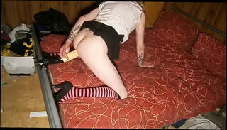 Video 984818825: shemale tranny, tranny toying, uniform tranny
