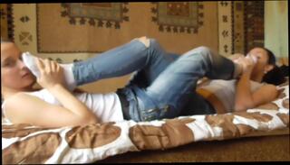 Video 979997404: lesbian feet worship, lesbian foot fetish, amateur feet worship, lesbian socks feet, russian feet worship