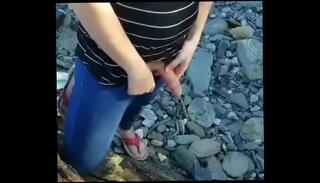 Video 1431068325: pissing sissy, sissy trans, cock pissing outdoors, shemale sissy, sissy couple