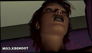 Video 423893065: 3d cartoon animated, 3d cartoon redhead babe, 3d solo, 3d masturbating, play 3d