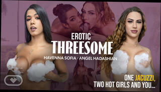 Video 1648396444: erotic threesome, shemale threesome, threesome blowjob, naked