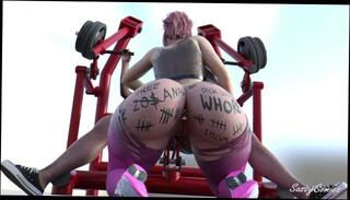 Video 1626032313: cartoon porn 3d animation, 3d animation anal, amateur 3d porn, stuffed animal, gym anal