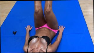 Video 496077445: big tit cfnm, oiled big tits, cfnm sports, teen