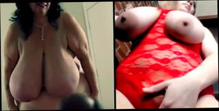 Video 950729904: lactating bbw, big tit bbw wife, big lactating nipples, saggy nipples