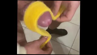 Video 1576210855: big cock bdsm, bdsm toys, bdsm masturbation, cock head rubbing, extreme cock