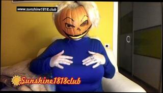 Video 1587100773: milf solo big tit, milf amateur fetish, solo fetish play, milf solo female, big boobs milf mom, boobs female mask fetish, fetish nipple play, milf mom mother, halloween solo, cosplay fetish, milf behind, fetish party, sexy big boobs