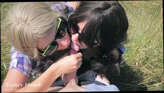 Video 1573236324: amateur ffm threesome, pov amateur threesome, threesome pov teen, hd pov threesome, amateur couple threesome, pov amateur blonde teen, threesome outdoors amateur, sister cum, sisters kissing, brunette teen threesome, sister girl, sister blowjob, threesome fantasy, sisters mouth