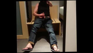 Video 1444736505: flip flop cumshot, cock flip flop, cock masturbation cumshot, masked cumshot, jeans cumshot, hotel cumshot