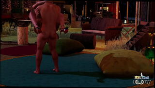 Video 1657677315: 3d anime game, 3d toons, 3d cheating, husband friend