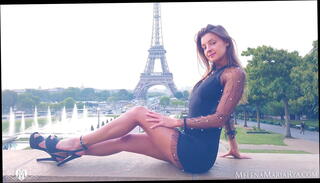 Video 1603261055: sexy outdoor, hot sexy brunette