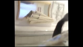 Video 1418611565: aunty shower, hairy latin