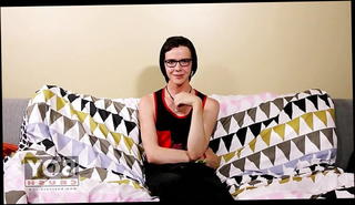 Video 1176104901: gay emo boy, nerd boy, interview gay