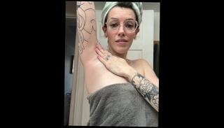 Video 1610341783: wax fetish, fetish model, girl wax, girl tattoo model, fetish women, model pornstar, armpit fetish, brunette model