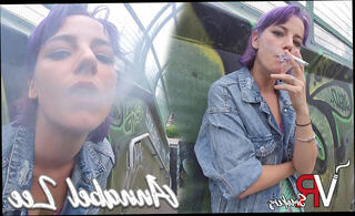 Video 1599607354: solo vr porn, smoking solo, outdoor solo, solo female, lady smoking