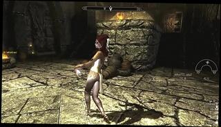 Video 854463715: 3d model, 3d boobs, skyrim 3d, 3d game, 3d dance, model bounces