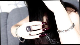 Video 1541585401: hogtied feet, hogtied foot, kiss feet, feet straight, long nail foot