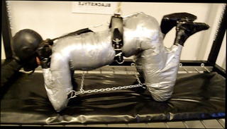 Video 1559380501: bdsm gay bondage, bondage jerk, bondage cum, doggy style, german bondage, chained, cbt, anal