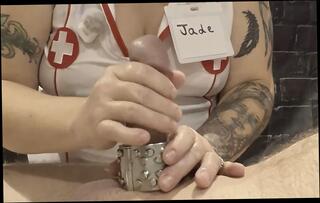 Video 1655905041: massage pegging, cfnm pegging, mistress pegging, amateur couple pegging, pegging handjob, straight pegging, pegging nurse, massage table, english cfnm, hd massage