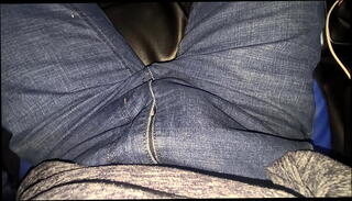 Video 1618463075: jeans peeing, car pee, pee wets