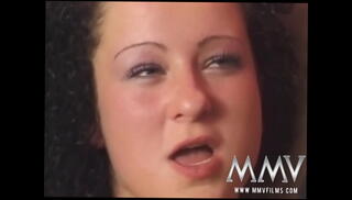 Video 1607783015: retro facial, retro big tits, retro cumshots, retro hardcore, retro blowjob, bitch takes two cocks, brunette takes two cocks