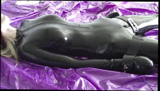 Video 1467654001: latex catsuit bondage, latex doll bondage, bondage straight