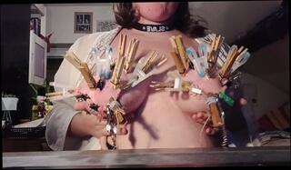 Video 1621670441: hardcore bdsm punishment, saggy tits nipples, saggy tits big nipples, clamped tits, big natural saggy tits, straight punished, homemade bdsm, french bdsm, punishment hd, drool tits, lovely tits, tits train