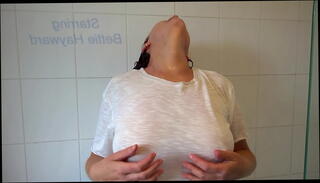 Video 1154712405: natural tits pornstar, natural tits shower, wet natural tit, tits bathroom