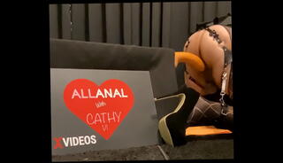 Video 1656946105: caged submissive, submissive anal sex, cock cage, dick loving