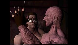 Video 1089135595: gay ball busting, action