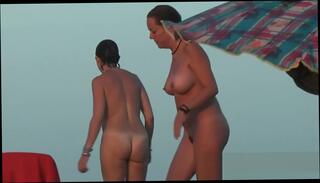 Video 1038232904: nudist beach hot, nudist brunette