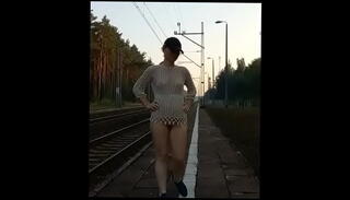 Video 1534553425: public nudity nude naked, flashing public nudity, public nudity outdoor, nude training, nude fishnet