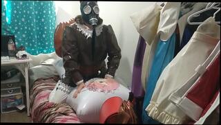 Video 1579538543: latex bdsm bondage, latex fetish bondage, latex sissy maid, bondage amateur bdsm, fetish solo masturbation, solo trans masturbation, masturbation solo vibrator, solo masturbation toy, sissy humping, inflatable humping, sissy cosplay