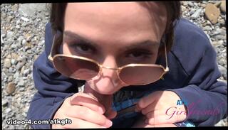 Video 1624113444: pov blowjob doggy style, pov doggy style teen, skinny teen pov, skinny brunette pov, skinny small tits teen, pov smoking blowjob, skinny teen outdoor, blowjob public doggy, beach doggy style, pee, cock sucking fucking, sucking cock behind