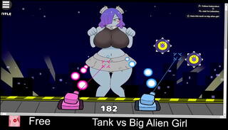 Video 1622425795: alien girl, alien monster, big alien, erotic girl, girl vs big, short girl