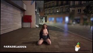 Video 1654354383: nude topless, girl topless, naked exhibition, door amateur