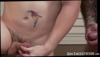 Video 1663782405: twink stepson bareback, gay stepdad stepson, twinks blowjob bareback, twink teen bareback, twink bareback breeding, gay twink jacking, tattooed stepdad, stepson taboo