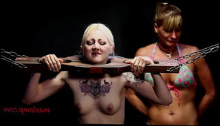 Video 1374630945: slave extreme bdsm, blonde bdsm slave, bdsm slave tattoo, bdsm chick, slave pain