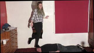 Video 1656306693: femdom feet, amateur femdom, femdom trample